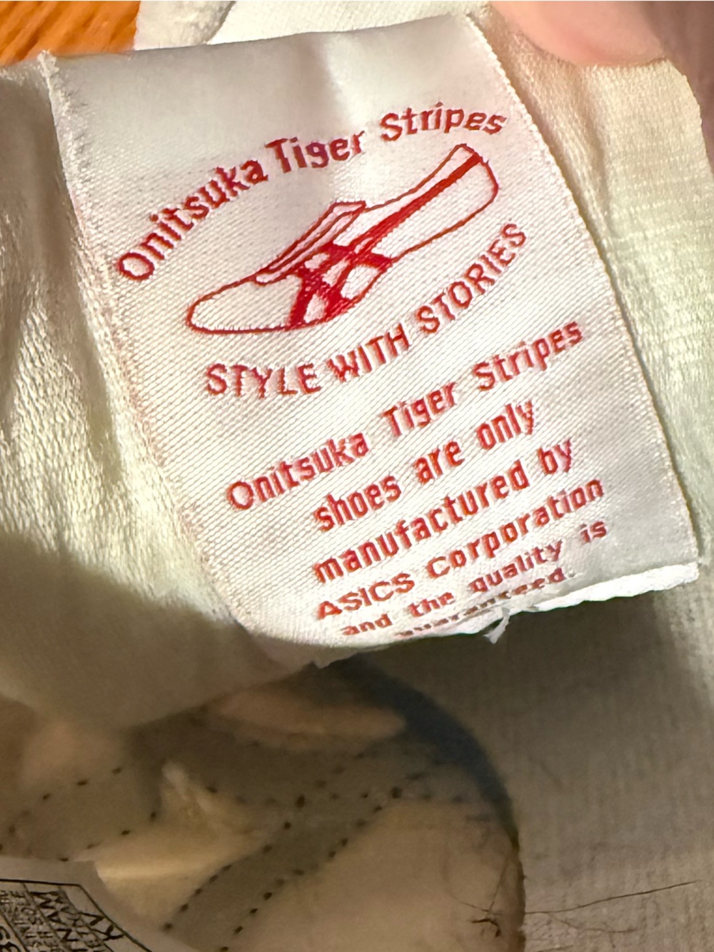 Onitsuka Tiger D109L red white blue running shoes women’s size 6.5 sneakers EUC - Picture 6 of 7